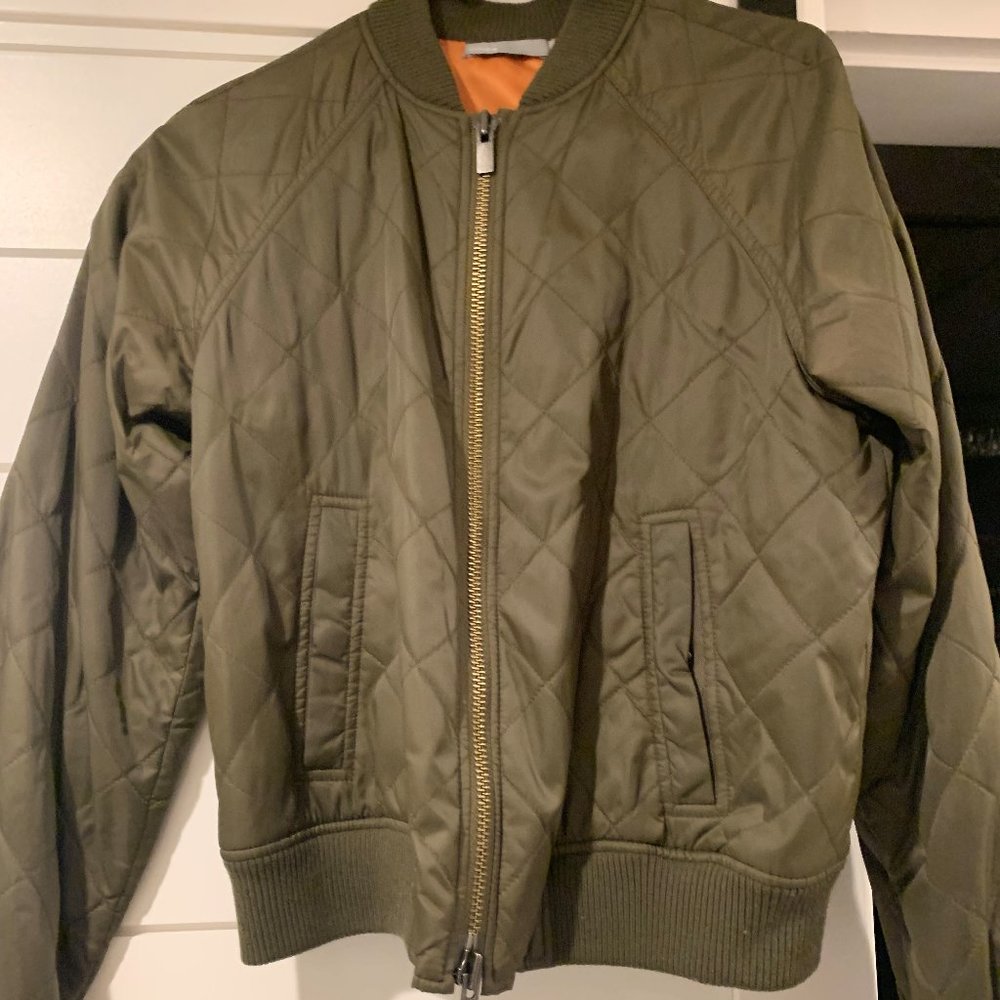 Vince Quilted Jacket Bomber